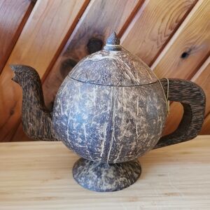 Coconut Shell Teapot